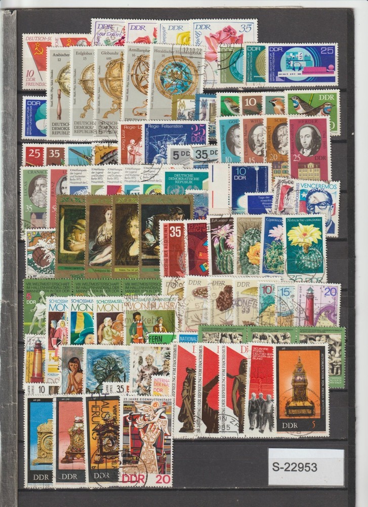 Germany DDR mixed lot S-22953