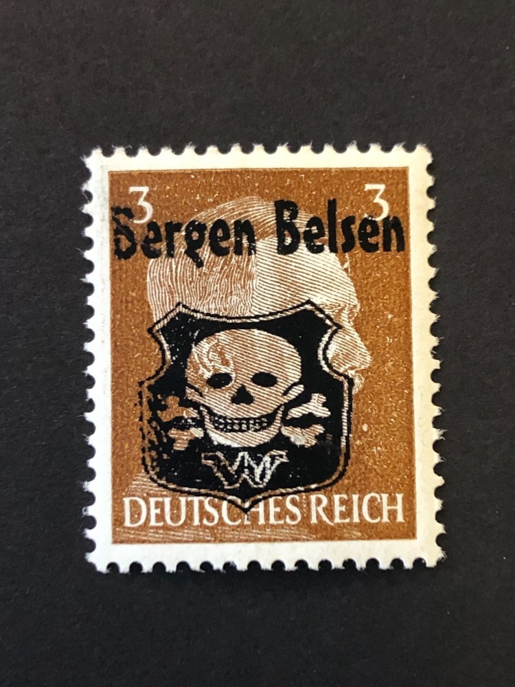 Germany 1945 Post WWII LOCAL overprint (BERGEN BELSEN) 3 Rpf. MNH /s1 #226