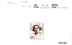 Germany, Postage Stamp, #1490 Mint NH, 1986 Famous Women (AB)