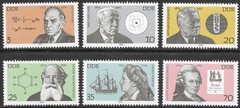 Germany East DDR 1979 Celebrities Birth Anniv set SG E2115-E2120 MNH mint