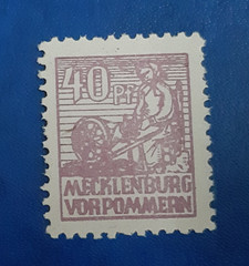 Germany Stamp Allied Occupation 40 Pfennig 1946 SBZ Mi. Nr. 40 a (20853)