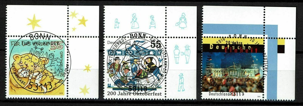 Federal 2818, 2820, 2821, Corner 2 Postmarked, Mi. 3