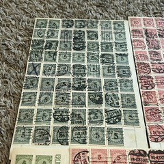 SOLID GERMANY MINT AND USED STAMP LOT WORLD WAR I INFLATION OVPTS $50B