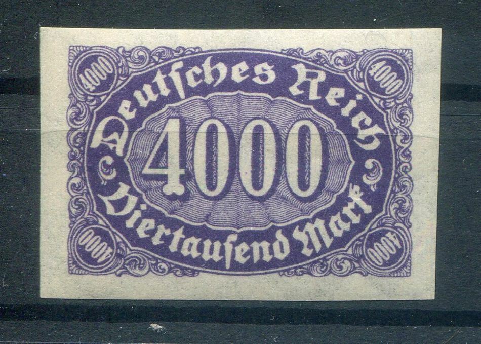 Dr-Infla 255U Unperforated ** Mnh Mint Never Hinged 150eur (15758