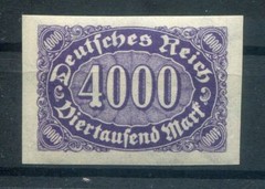 Dr-Infla 255U Unperforated ** Mnh Mint Never Hinged 150eur (15758