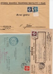 GERMANY 3rd REICH BOHEMIA & MORAVIA LOVELY LOT BACK OF THE BOOK POSTAL HISTORY