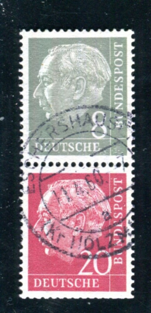 GERMANY 1954 S49YI used FLAWLESS RARE TYPE Opinion SCHLEGEL BPP (H7602