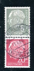 GERMANY 1954 S49YI used FLAWLESS RARE TYPE Opinion SCHLEGEL BPP (H7602
