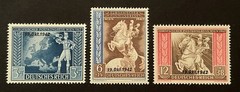 Travelstamps: Germany Stamps Scott #B212-B214 European Postal Asso. Agreement MH