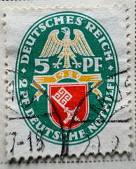 Germany Lot of 12 City Seals 1925-29 SC Range B12-B30 Semi-Postal CXL’d