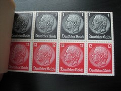 THIRD REICH Mi. #MH 37.1 scarce mint MNH stamp booklet! CV $420.00