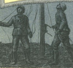 Air Force Wehrmacht Flag Card Winter Relief Special Postmark 1941 WWII Germany