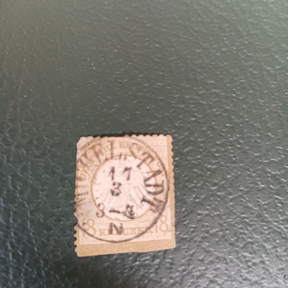 Germany stamp 26 used SCV $1900.00 Faults Rare