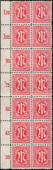 SAVOYSTAMPS – Germany-Allied Issued Occupational Post WWll-15P-Block of 14- MINT