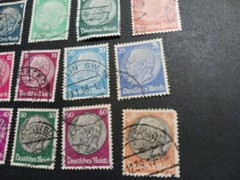 Germany Stamps – 25 stamps -1920’s and 30’s – hinged – used -nice lot