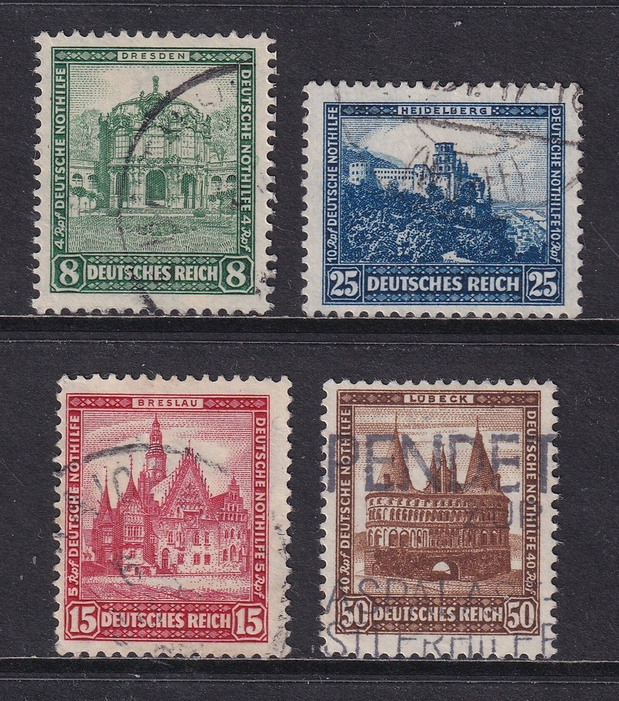 GERMANY 1931 Welfare Fund set of 4 SG 472-475 Used (CV £170)