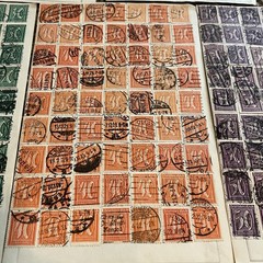 EXCELLENT GERMANY MINT AND USED STAMP DEALER MIX WWI ERA INFLATION OVPTS