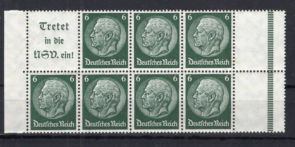 Dr. ZusDr. Heftchenblatt HBL96 Impeccable** MNH Mint Never Hinged 20EUR (75119