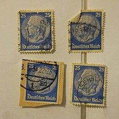 33 Germany Deutsches Reich/Deutsche Post Used Postage Stamp Lot 2-12 Pf