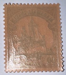 Travelstamps: GERMANY MARSHALL ISLANDS STAMPS Kaiser’s Yacht 50pf MOGNH UnWMK