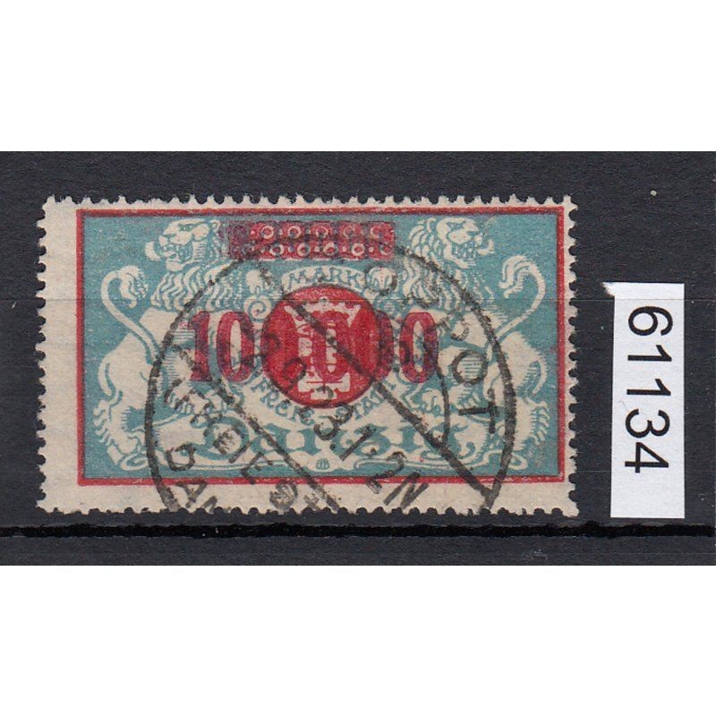 Danzig 1923 Mi.Nr. 150 AF I stamped, tested, findings