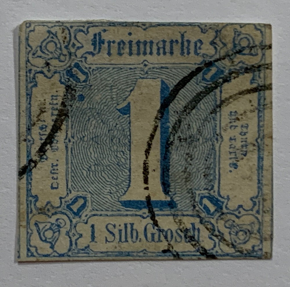 Travelstamps: 1860 Germany Thurn & Taxis Stamps SG14 Northern District Used
