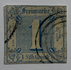 Travelstamps: 1860 Germany Thurn & Taxis Stamps SG14 Northern District Used