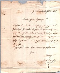 GERMANY 1852 BADEN POSTAL HISTORY LETTER ADDR WAIBSTADT & POSTMARK