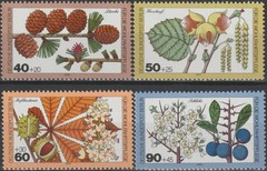 Germany-Berlin Welfare Forest Fruits 1979 MNH-6 Euro
