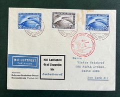 Árcsökkenés! Zeppelin Germany cover 1930 South America Flight