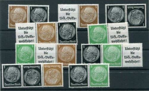 Dr-Zusdr. W71/77 +K21 +WK5 Complete Or Single Values Luxury MNH Mint (M0320