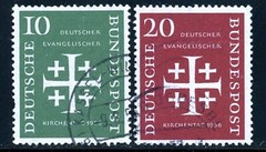 Stamps Germany, Scott # 744-745 used