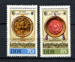 Germany – DDR : Leipzig Spring Fair set from 1990 – mint NH