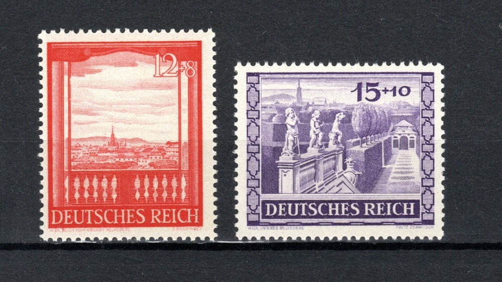 JWSTAMPS Germany B198-199 MNH Scv. 10.50. No Faults