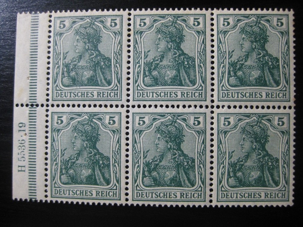 DEUTSCHES REICH Mi. #H-Blatt 2IIaA HAN mint MNH stamp booklet pane! CV $120.00