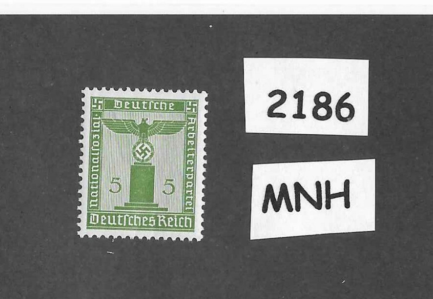#2186 MNH WWII Germany stamp Sc # S15 1942 PF05 issue / Official Third Reich