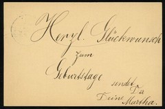 Germany Deutsche Reichspost 5pf Stationery Postal Card 1900 Frankfurt Birkenfeld