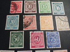 Germany Stamps – 25 stamps – very nice lot – 1946-1948 – see notes and pics