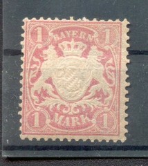Bayern 53xa Good Paper * MH 95EUR (G9927