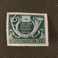 German Empire 1944 Stamp Tag Der Briefmarke (Stamp Day) MNH