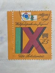 1965 GERMANY, 20 yrs Trade Union Federation, FDC, Registered, SC# 773-74