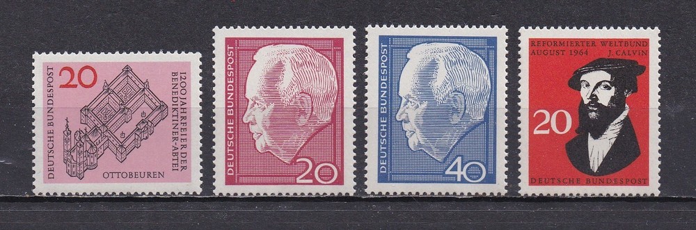 Germany 880/91 MNH, Single Issues from 1964