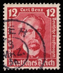 1936 Germany Deutsches Reich set Michel 604-605 Scott 470-471 used