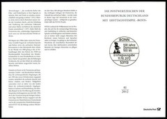 GERMANY FOLDER 2012/41 TRACHTEN DOMOWINA BUND LAUSITZER SORBEN HOYERSWERDA