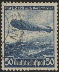 AUTHENTIC Historical Artifact Germany WWII Airship Hindenburg Zeppelin U