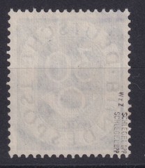 BRD 1951 Posthorn Mi. Nr. 132 Z Cancelled Double Deep Signed Mi. 350€