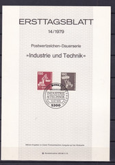 Bundesrepublik ETB 992-3 from Industry and Technology set