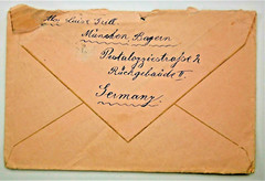 1920’s German Cover – Munich to New Jersey, USA