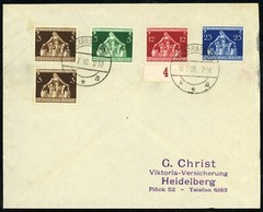 Germany #473-476 6th International Local Government Congress 1936 Neckargemünd
