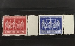 Germany Sc.584-585 Hannover Expo Fair MNH W/ Margin Allied Occupation 1948